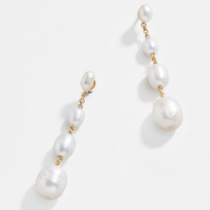 Francesca Earrings - White