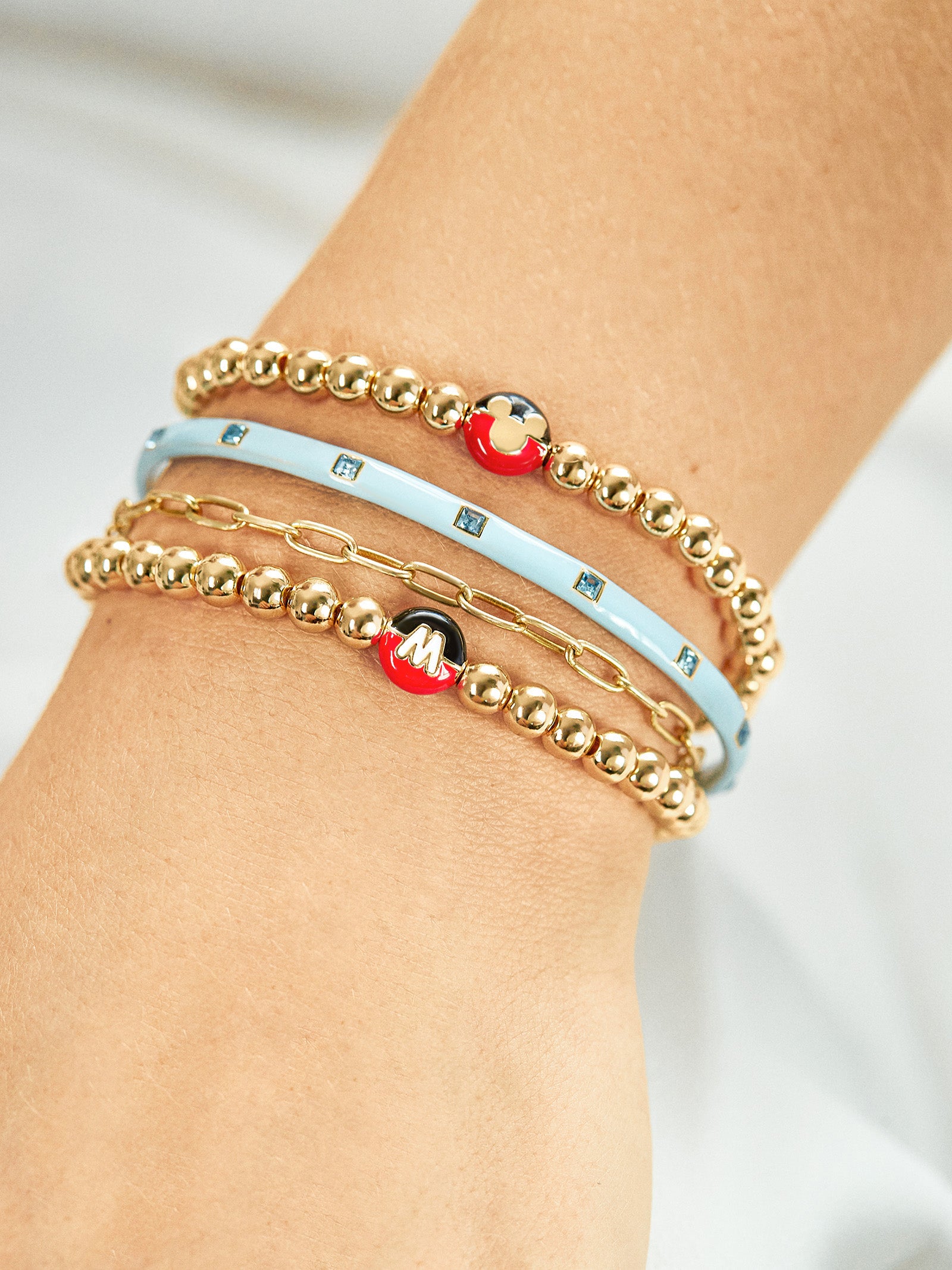 Mickey Initial Pisa Bracelet - Image 2