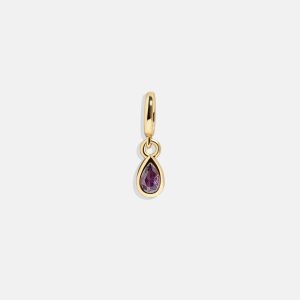 Birthstone Cluster Charm - Amethyst