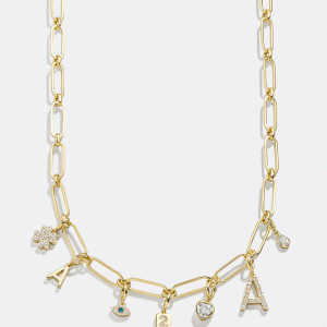 Spaced Custom Charm Necklace - Spaced Charm Necklace