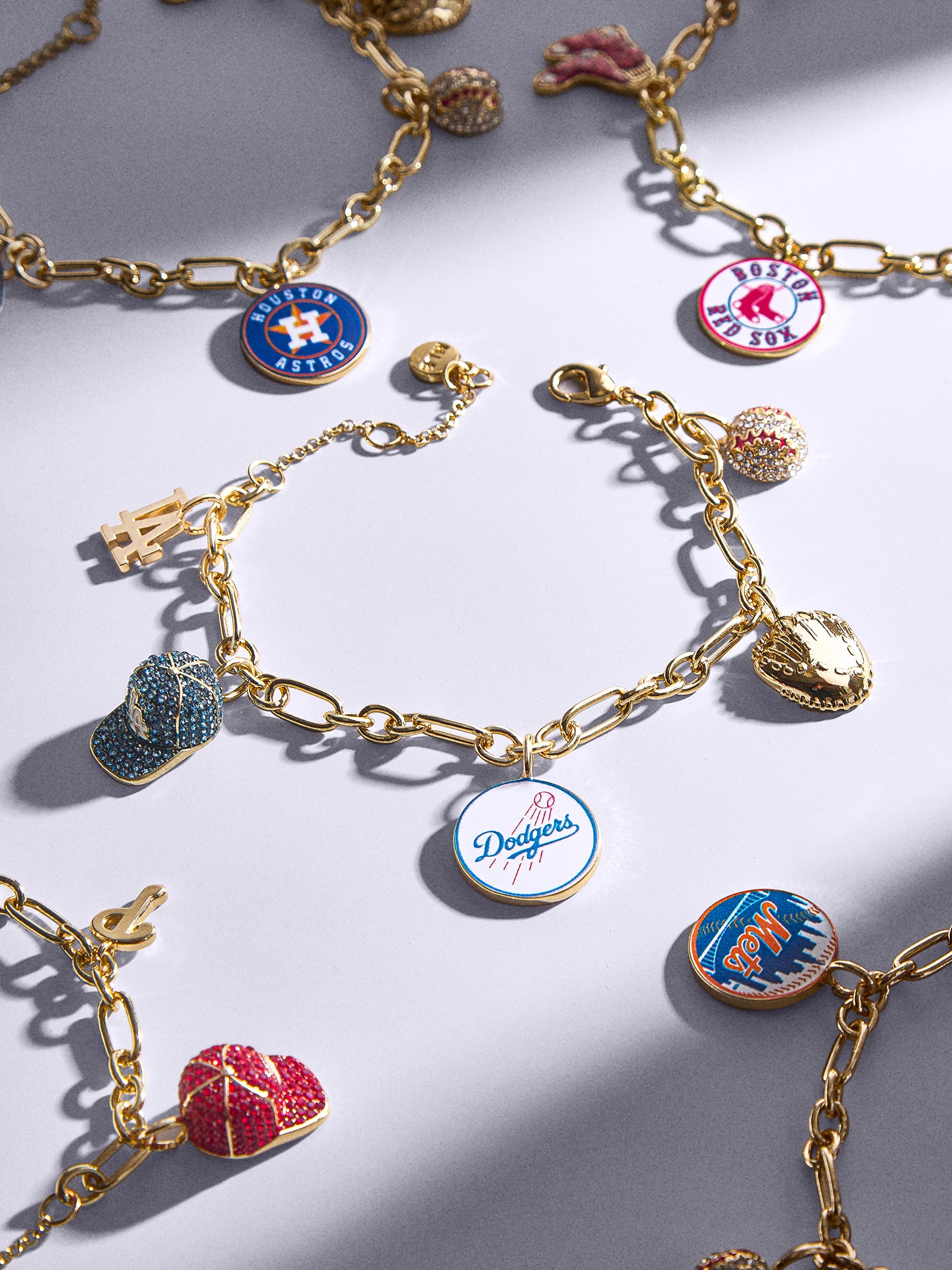 MLB Charm Bracelet - New York Yankees