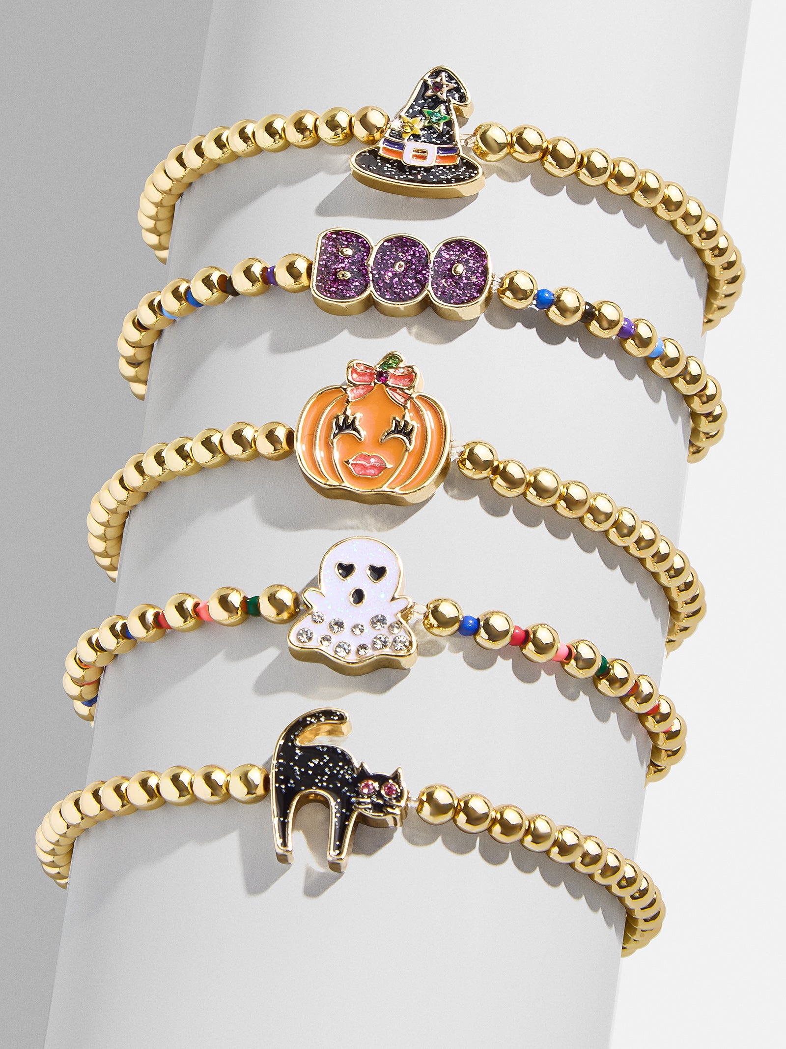 Trick-Or-Treat Kids' Pisa Bracelet Set - All Hallows' Hue
