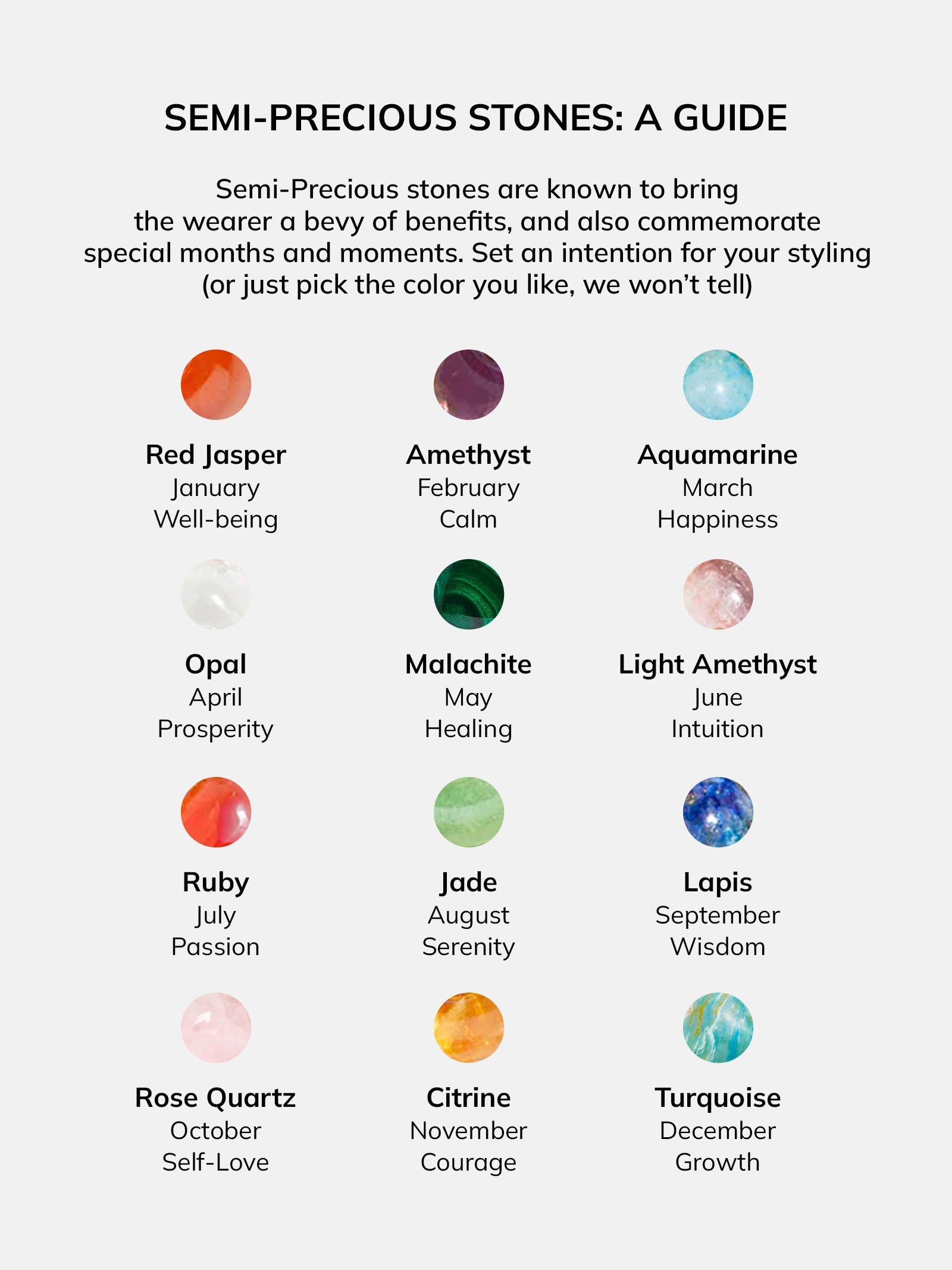 Semi-Precious Birthstone Pisa Bracelet - Rose Quartz - Image 5