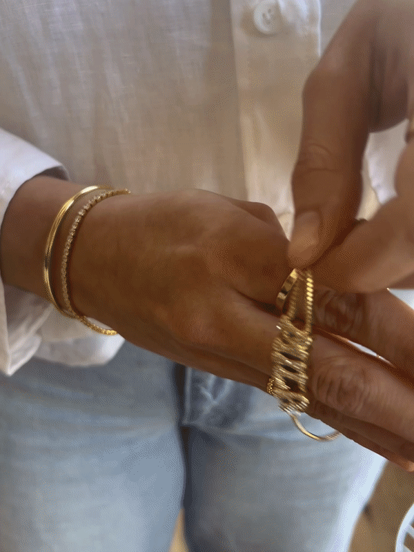 Pav?? Slider Custom Bracelet - Negative Space Pav?? - Image 3