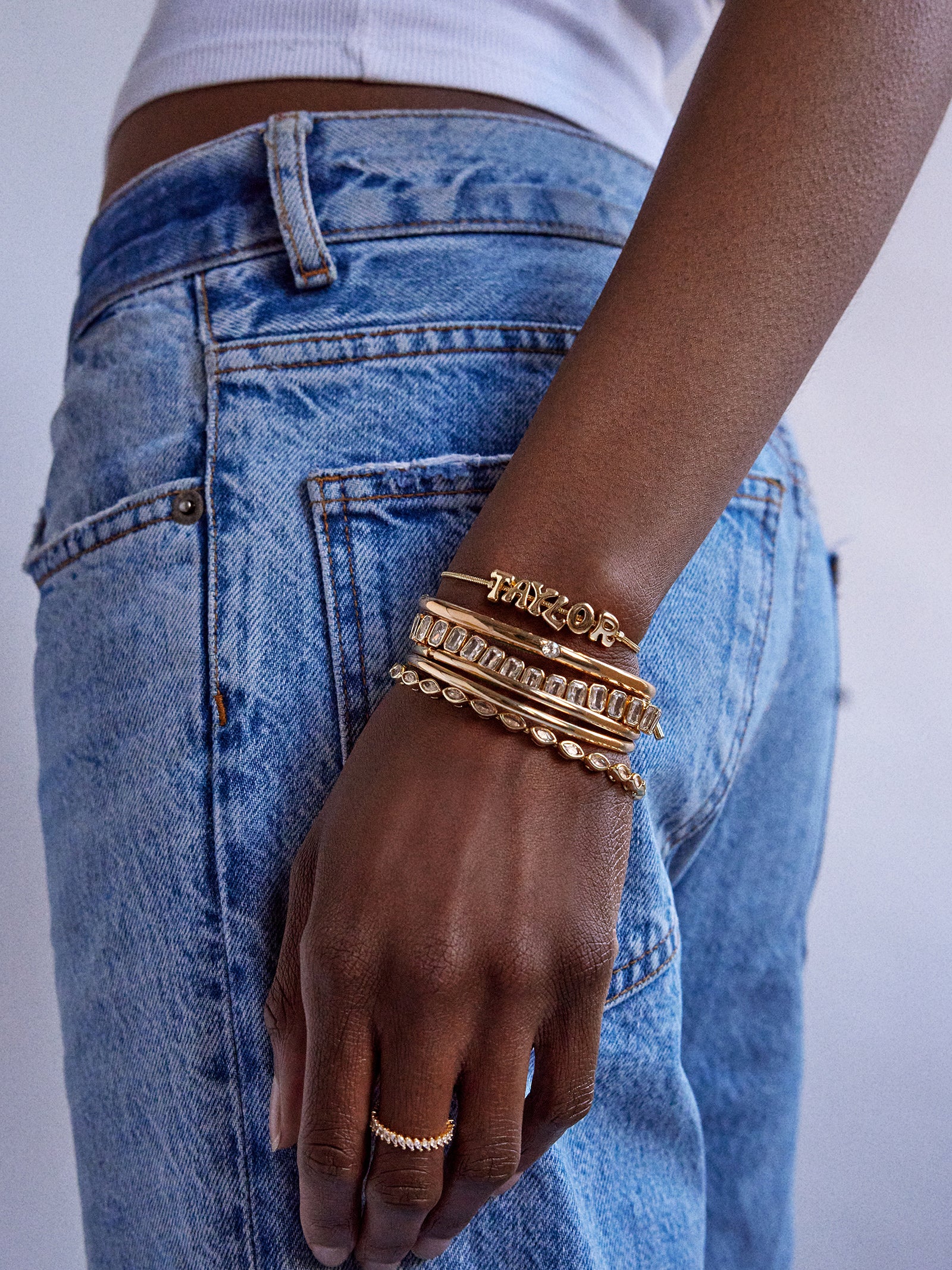 Bubble Slider Custom Bracelet - Bubble Single Strand - Image 2